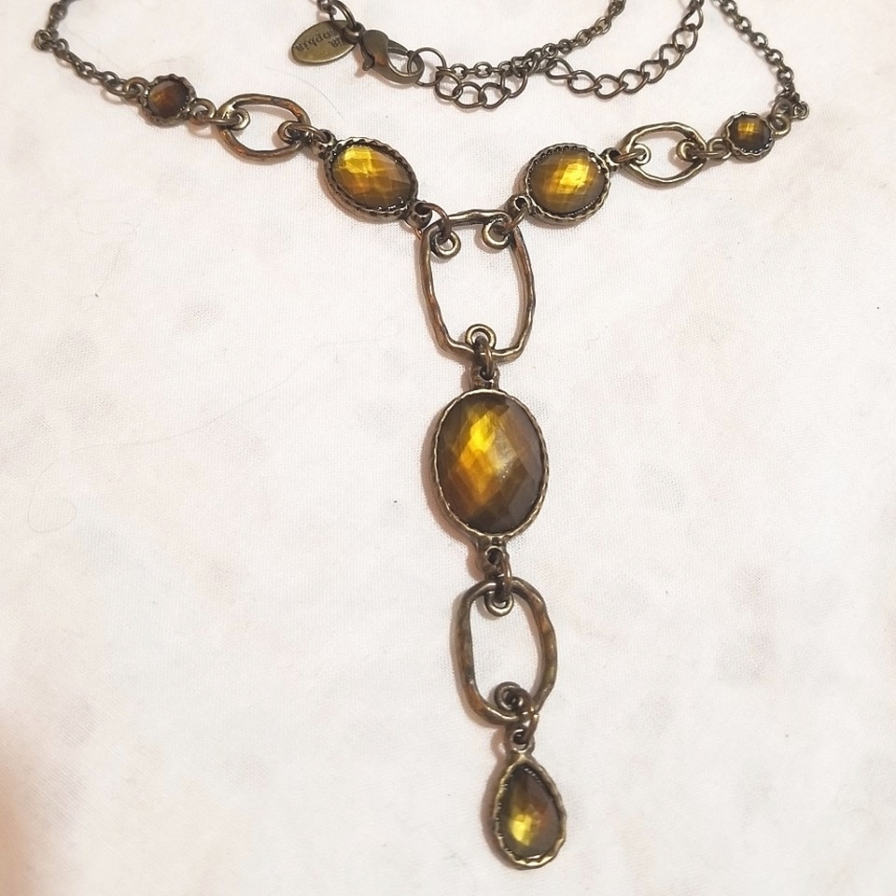 LIA SOPHIA Vintage Bronze Necklace